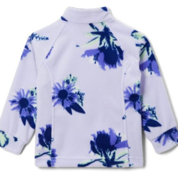 Columbia Girls' Castle Dale™ Printed Full Zip Fleece Jacket NWOT - Picture 2 of 4